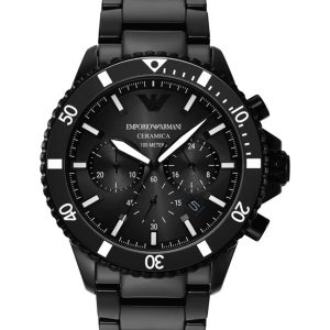 Emporio Armani AR70010 Men’s  Ceramic Quartz Chronograph  Wrist Watch